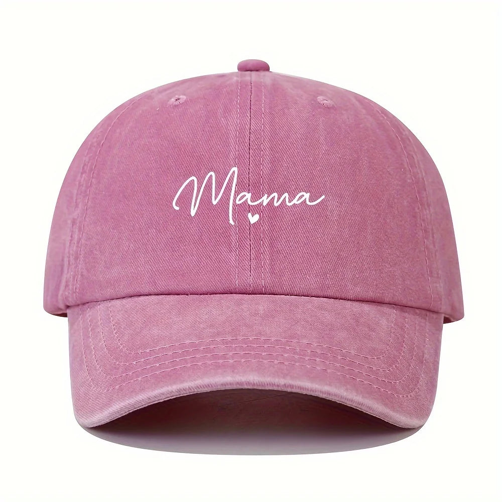Mama mėgsta raštuotas beisbolo kepures, retro ir madingas moteriškas kasdienes „dad hats“ kepures, lauko sportines kepures su minkštu viršumi