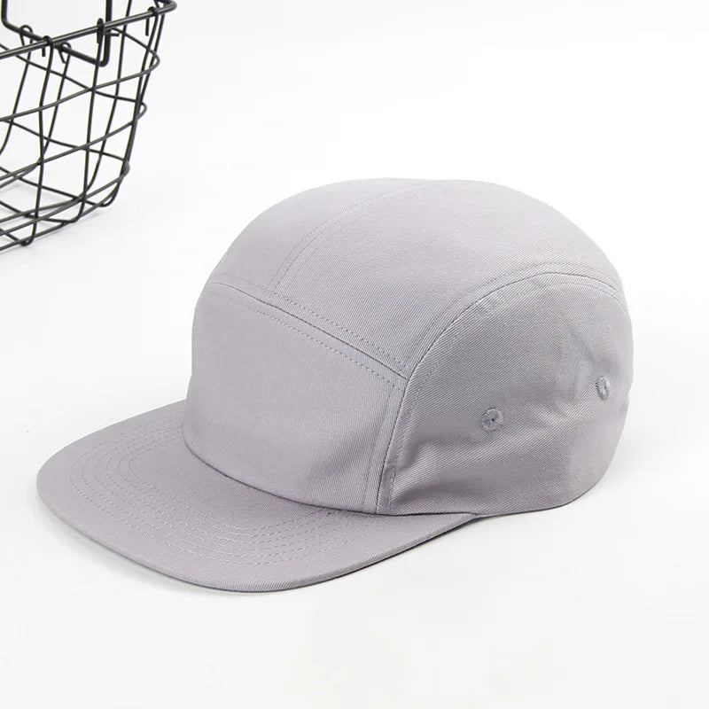 Vasarinės medvilninės 5-panelės didelio dydžio beisbolo kepurės, oversize 62 cm, plokščios viršutinės dalies sportinės „snapback“ kepurės, hip-hopo ir riedlentės kepurės, individualizuotos, didmeninė prekyba