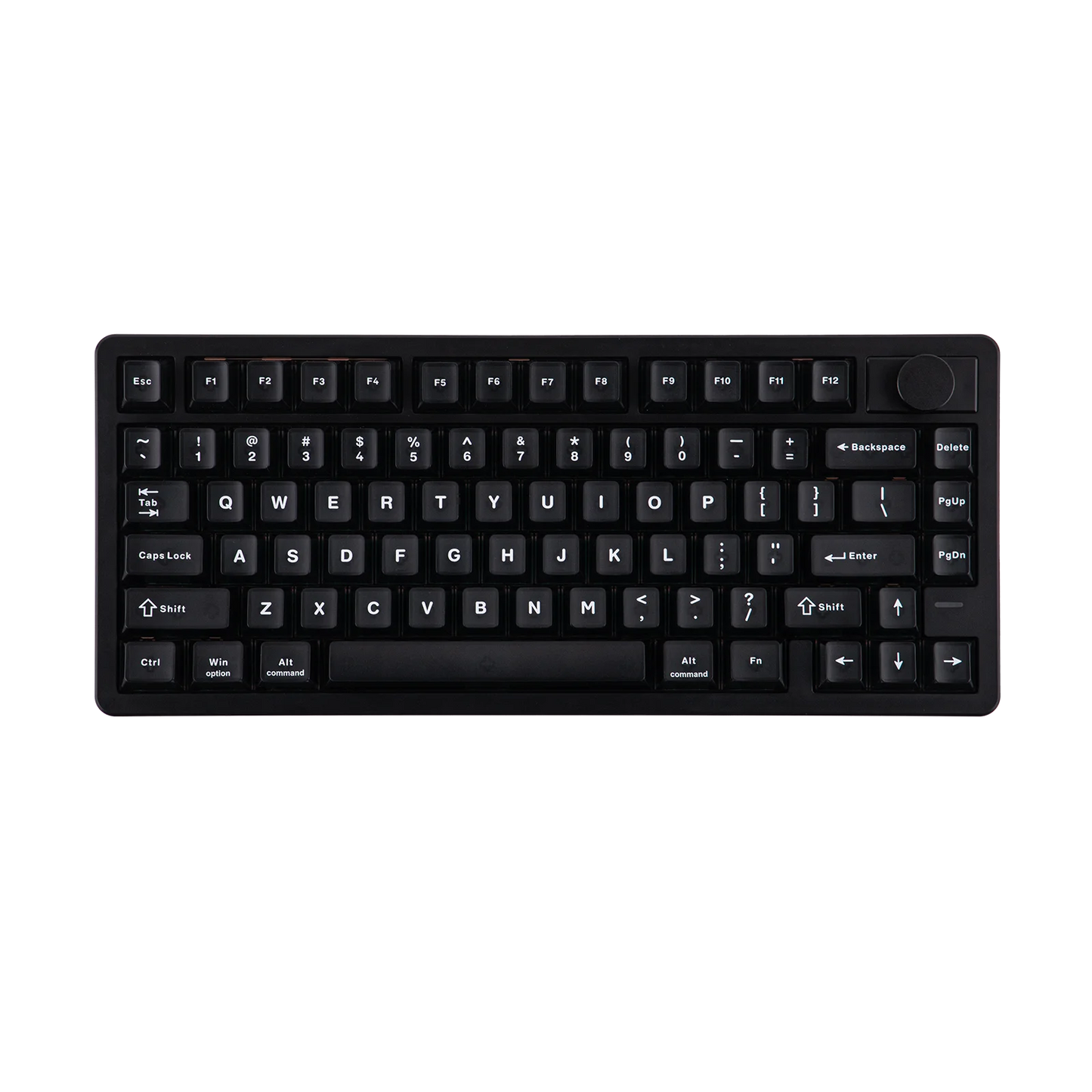 Tastiera gaming EPOMAKER HE75 V2 75% layout ANSI US tri-mode wireless a effetto Hall con attuazione regolabile 0.005mm/Rapid Triggering