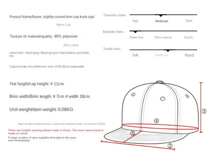 38 kleuren mesh truckerpetten, outdoor snapback dad hats, hiphop, heren, dames, verstelbaar, jongens, meisjes, baseballpetten