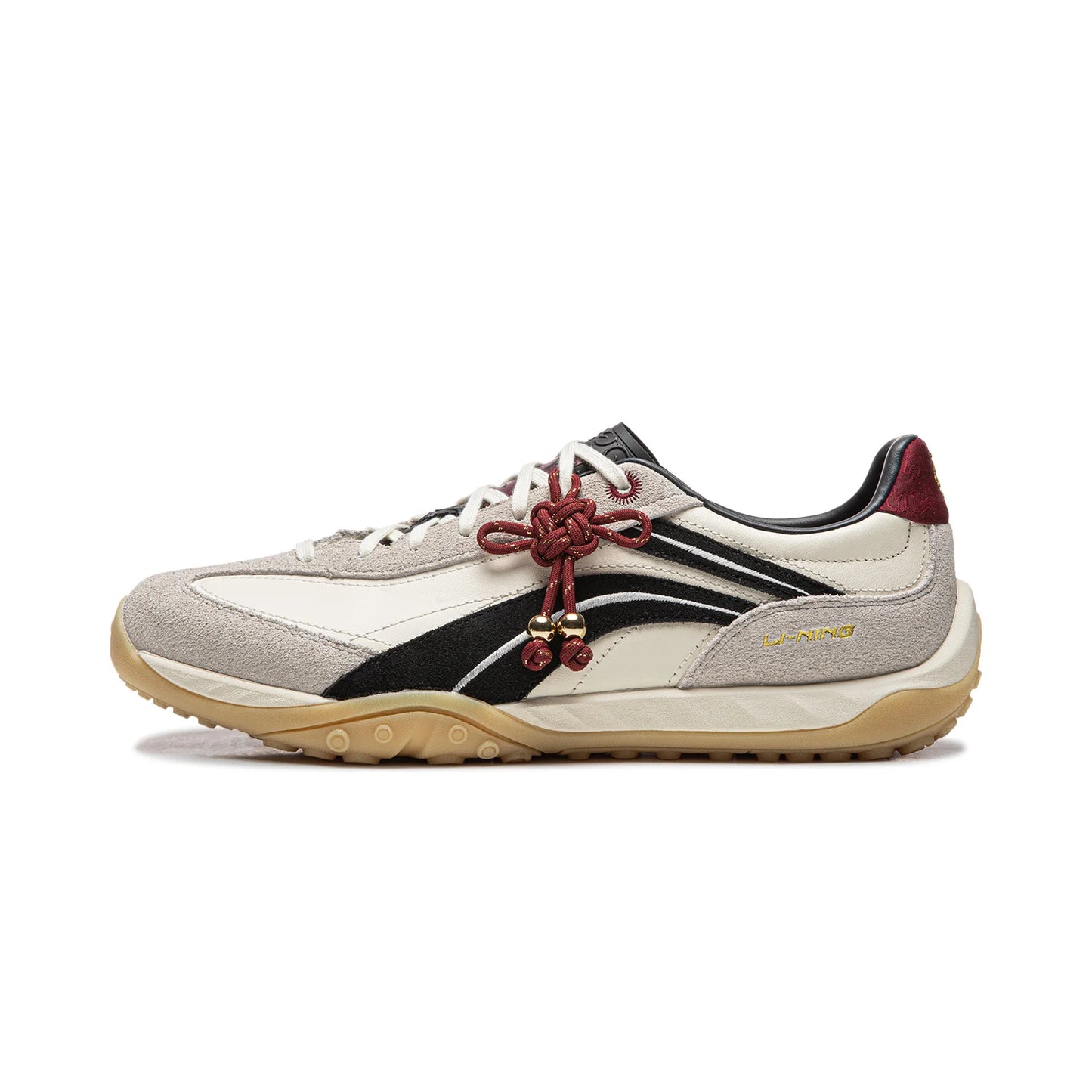 Li-Ning Unisex FEELING FLOW Lifestyle Shoes Cushion Rebound Retro Fashionable Thin Sole LiNing Classic Casual Sneakers AGCW002