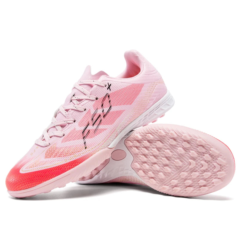 Chaussures de football pour hommes, crampons d'entraînement rapides pour terrain extérieur, chaussures de football à crampons pour terrain synthétique, baskets basses originales unisexes