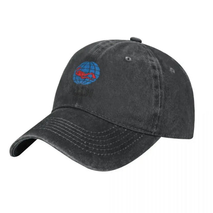 Scuba Driver Padi Washed Baseball Cap Popular Logo Vintage Trucker Hat Summer Unisex-Teens Kpop Design Snapback Cap