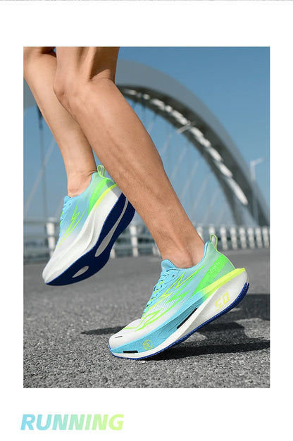 5.0 MIX Carbon Plate Laufschuhe für Damen und Herren – Marathonlauf, stabiler Rückprall, stoßdämpfend, Trainingssneaker