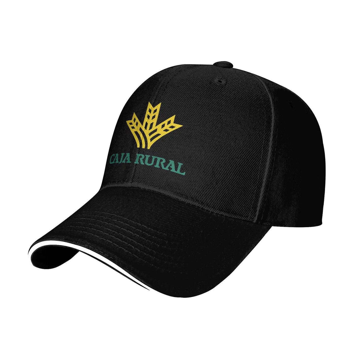 Brilliant Caja Rural Baseball Cap  Street Style Unisex Men Hip Hop Hats Sun Print Outdoor Sports Snapback Cap