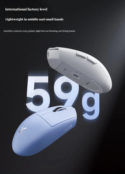 MCHOSE G3 V2 Pro Wireless Gaming Mouse Tri-Mode Bluetooth 800mAh Rechargeable Lightweight Customized Ergonomics Esports Mouse
