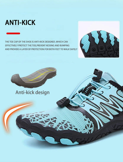 EOCENE pánske a dámske barefoot outdoorové športové aqua topánky, rýchloschnúce tenisky do vody na pláž, plávanie, fitness, brodenie, turistiku a cyklistiku