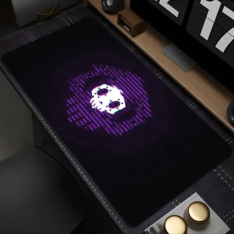 Tappetino mouse PC Overwatch Sombra sexy, tappetino per laptop viola kawaii con ragazza anime, tappetino per tastiera, accessori gaming, tappetino da scrivania per gamer