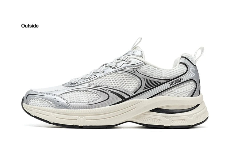 Xtep Y2K Casual Sneakers For Men Winter 2026 Comfortable Retro Lightweight Running Sports Shoes For Couples 874219320004