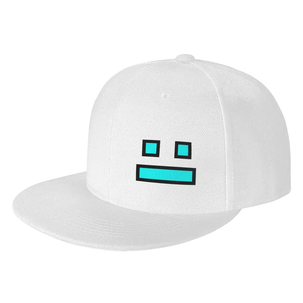 Video Game Geometry Dash Baseball Caps Snapback Men Women Hats AdjustableCap Hip Hop Baseball Hat Casquette
