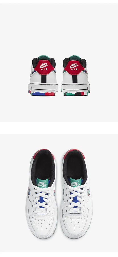 Nike originele AF1 Air Force One seizoensnieuwe lage casual boardschoenen voor dames CU4632-100