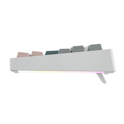 Layout ISO-UK EPOMAKER TH87 TKL Tastiera meccanica cablata/BT/wireless 2.4Ghz NKRO con batteria 10000mAh e illuminazione RGB