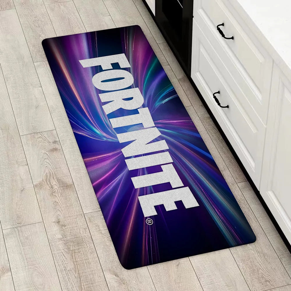 Game Fortnites Entrance Front Door Doormat Non-slip Kitchen Rug Living Room Rugs Balcony Bathroom Foot Mat Floor Mats Carpet