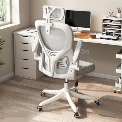 Nové otočné sieťované počítačové kreslo pre domácnosť, pohodlné ergonomické kreslo s nastaviteľnou výškou na dlhé sedenie, do internátu, kancelárie či pracovne, e-športové otočné kreslo