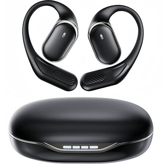Nouveaux écouteurs OWS à oreille ouverte 2026, casque sans fil Bluetooth 6.0, son HiFi, contrôle tactile, écouteurs TWS, 60 heures d'autonomie.