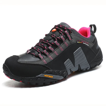 Scarpe da trekking per appassionati di attività all’aria aperta - Scarpe da trekking impermeabili da uomo - Scarponi da montagna - Scarpe tattiche da caccia nel bosco in vera pelle