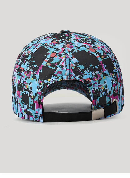 Șapcă de baseball unisex „Summer Graffiti Light Board” – pălărie de protecție solară pentru exterior, șapcă sport de modă, șapcă casual cu cozoroc în formă de cioc de rață