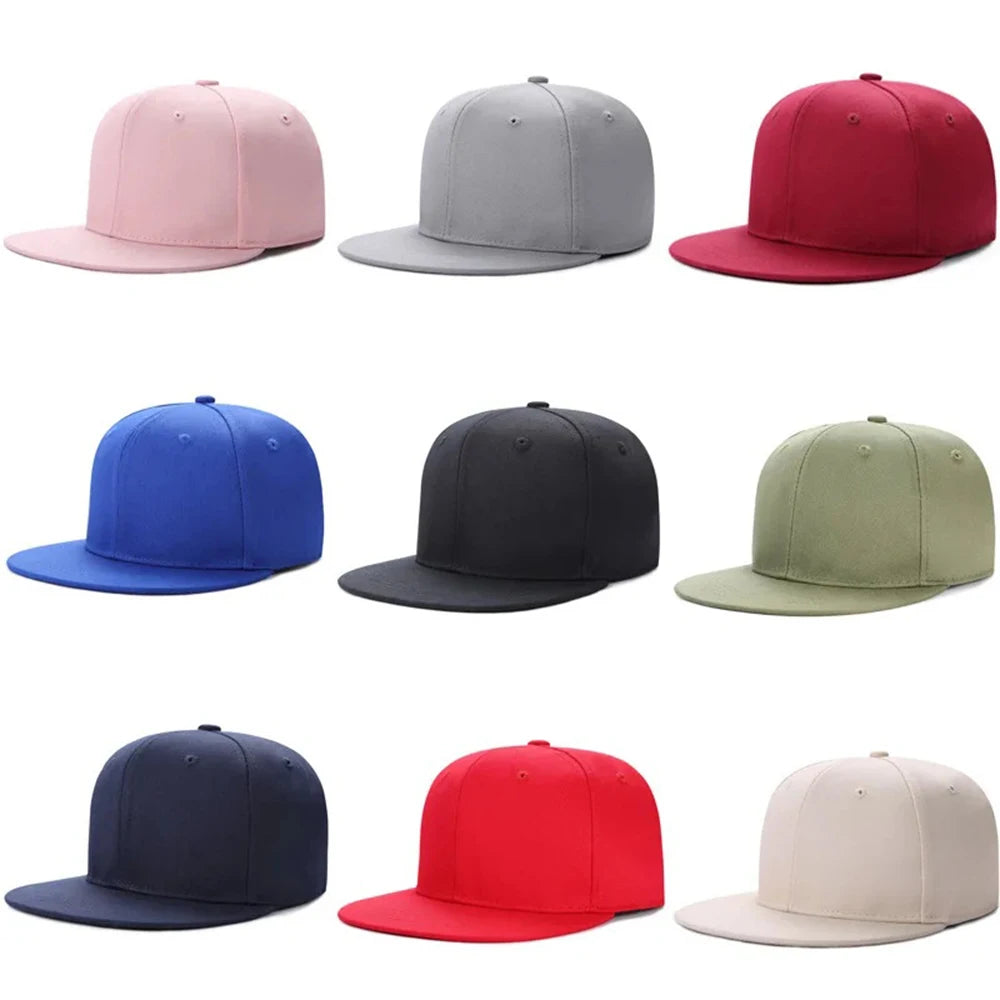 Brand Hip Hop Hats Men Women Baseball Caps Snapback Solid Colors Cotton Bone European Style Classic Fashion Trend