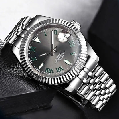 Tandorio For Wimbledon Style Dial 36mm/39mm Sapphire Glass 100m Waterproof Roman Numerals Men Watches  For Japan NH35A