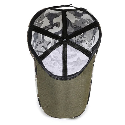 Men Camouflage Baseball Cap Camo Hat Camouflage Outdoor Sports Cap Camo Tactical Cap Hunting Fishing Hat for Men Women
