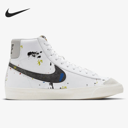Nike originale, sæsonaktuelle, nye mid-top skateboardsko til mænd og kvinder, sports- og fritidssko DC7331-100
