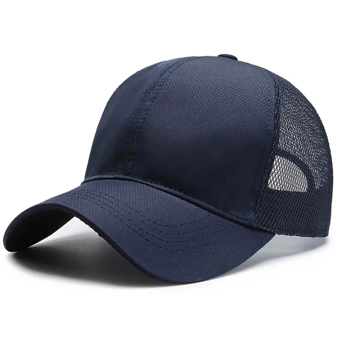 Unisex Solid Color Baseball Net Caps Spring and Summer Outdoor Adjustable Casual Hats Sunscreen Hat Sports Cap