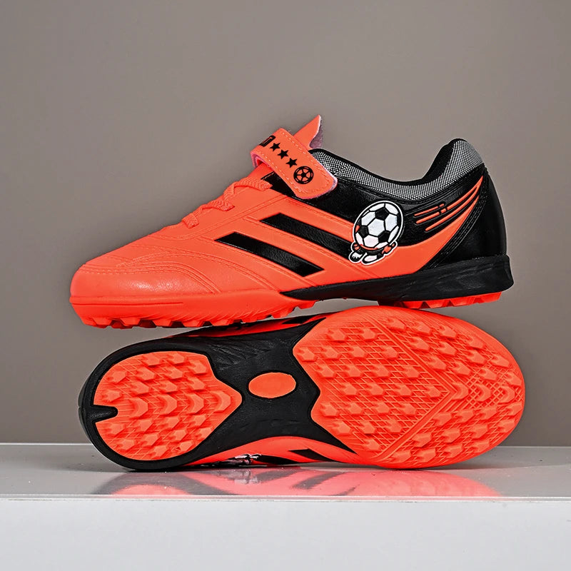 Chaussures de football pour enfants, garçons et filles, crampons de football à tige basse, baskets d'entraînement en plein air pour enfants, bottes de football tendance pour étudiants