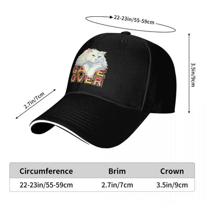 Thurston Final Boss, Game Over Humans! Baseball Cap Hat men Hat Beach funny hat Anime Women's Golf Wear Men's