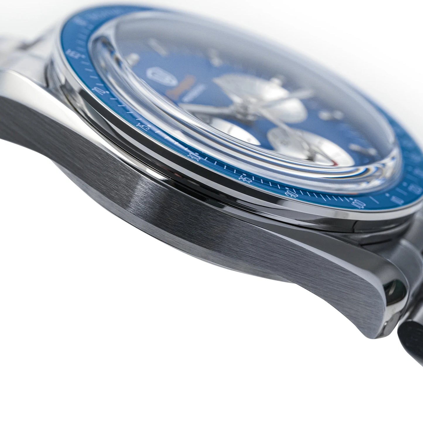 Watchdives WD1863 Watch VK63 Quartz Chronograph Movement Bubble Sapphire Crystal 100m Waterproof Luminous 39mm Vintage Watches