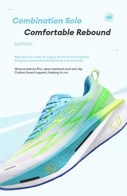 5.0 MIX Carbon Plate Laufschuhe für Damen und Herren – Marathonlauf, stabiler Rückprall, stoßdämpfend, Trainingssneaker