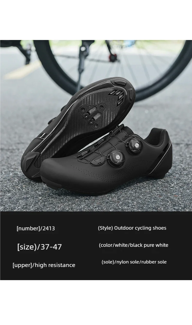 Cykelskor för hastighetscykling Landsvägscykelskor för män och kvinnor Sportcykelskor Självlåsande tävlingsklämmor för cykel SPD