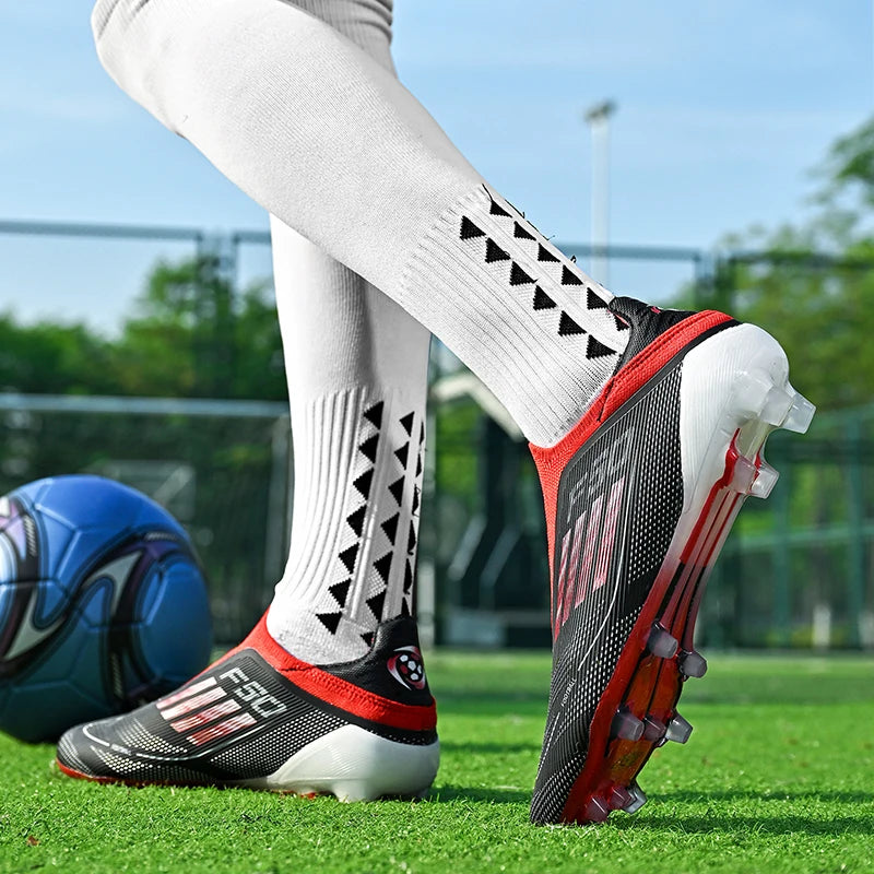 Nouvelles Chaussures de Football pour Hommes, Résistantes au Terrain, Respirantes, de Haute Qualité, Décontractées, Ultralégères, pour l'Extérieur