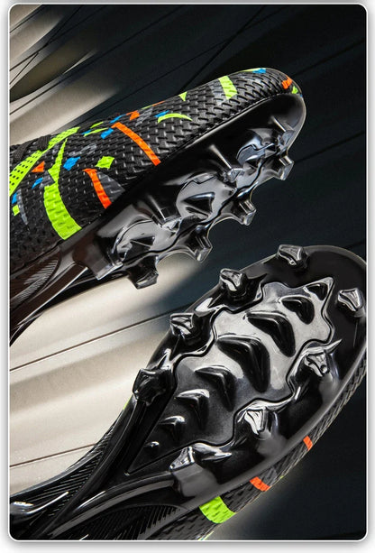 Nouvelles chaussures de football pour hommes, chaussures d'entraînement, crampons de football, baskets de match, chaussures de sport pour terrain gazonné, antidérapantes, professionnelles, ultralégères, unisexes.