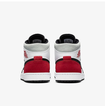 Oryginalne męskie buty sportowe do koszykówki Nike Air Jordan 1 AJ1 z podwyższoną cholewką i amortyzacją 852542-100