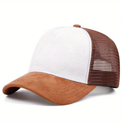 Unisex tinklinė beisbolo kepurė vyrams, lauko sportui, reguliuojamos „trucker“ kepurės, madingos išlenktos „dad cap“ kepurės vyrams ir moterims, kasdienio stiliaus, kvėpuojančios kepurės nuo saulės