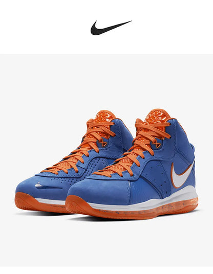 Oryginalne, nowe, wygodne męskie buty sportowe do koszykówki Nike z półwysoką cholewką, model CV1750-400