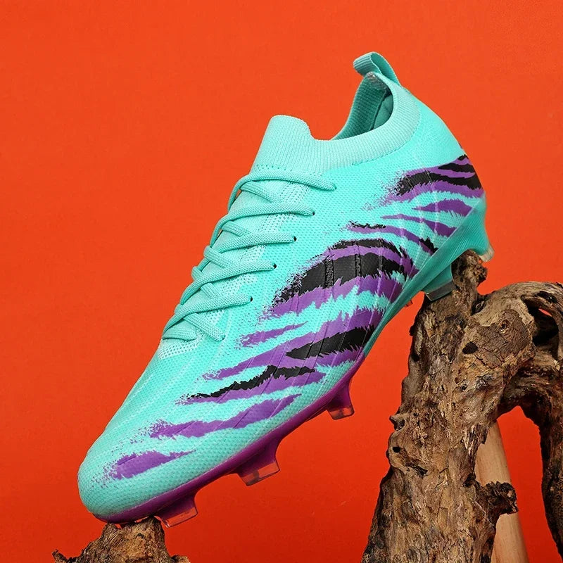 Nouveaux hommes bottes de Football Sport ultraléger antidérapant en plein air adulte crampons Match unisexe chaussures de Football confortable herbe de haute qualité
