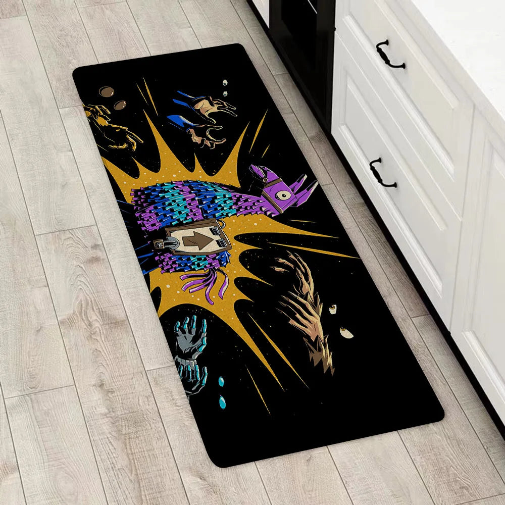 Entrance Hot Game Fortnites Front Door Doormat Non-slip Kitchen Rug Living Room Rugs Balcony Bathroom Foot Mat Floor Mats Carpet