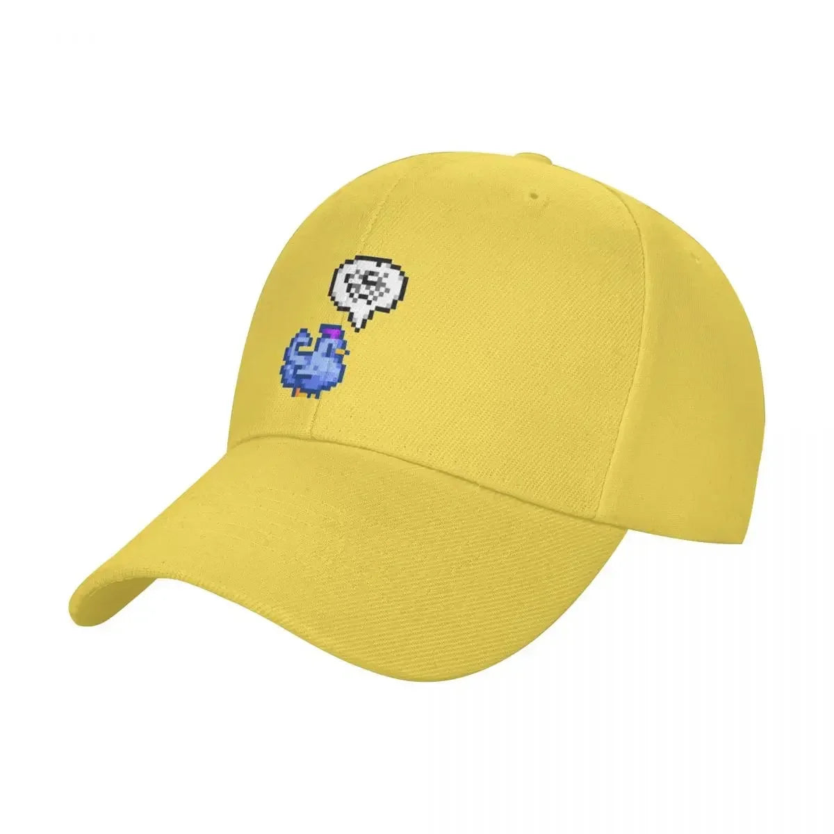 Czapka z daszkiem „Grumpy Blue Chicken” z gry Stardew Valley – zabawne czapki, czapki wędkarskie, luksusowa czapka męska, czapki dla kobiet i mężczyzn