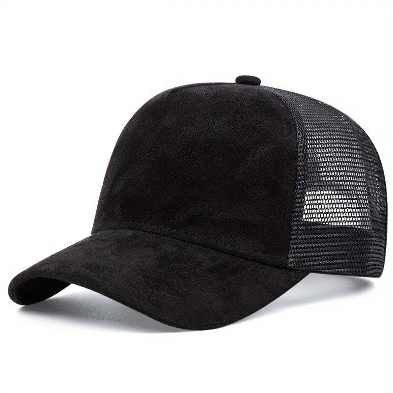 New Summer Mesh Baseball Cap Women Men Letter Patch Snapback Hat Casual Breathable Unisex Street Hip Hop Trucker Caps
