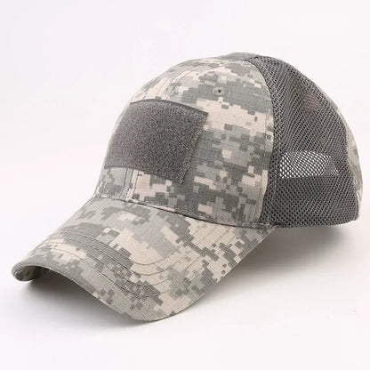 Unisex Sports Outdoor Sunscreen Quick-Drying Hat Men Casual Cap Female Unisex Camouflage Hunting Fishing Army Baseball Cap