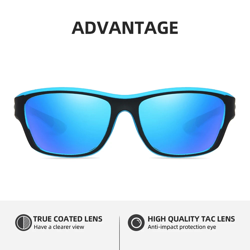 New Polarized Sunglasses Men Women Sun Glasses Outdoor Sport Fishing Cycling Hiking Baseball Softball Eyewear