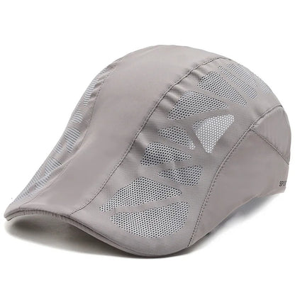 Unisex SPORTS Letter Printed Quick-drying Baseball Cap Sunhats Outdoor Summer Breathable Mesh Sunshade Caps Beret Visor Golf Hat