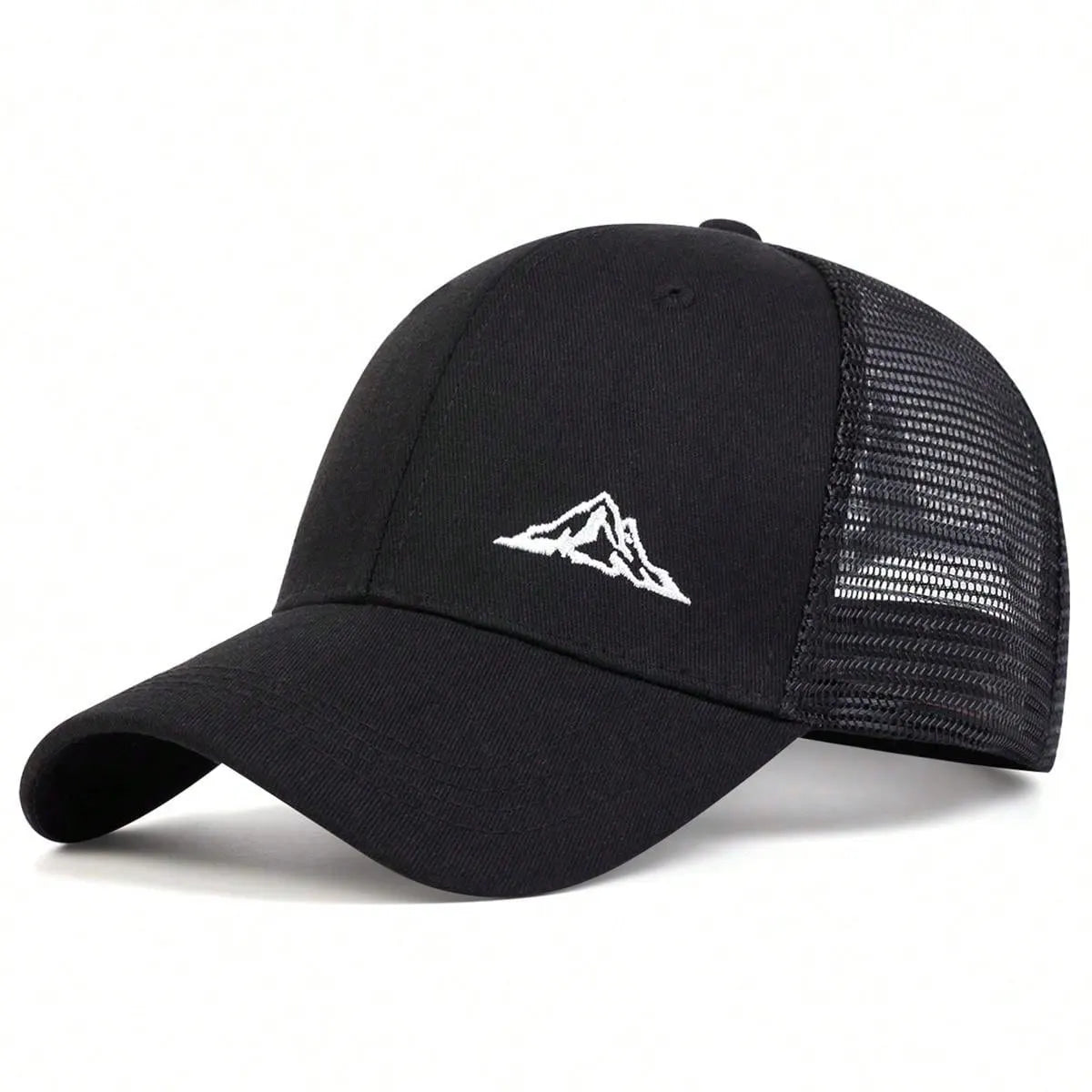 Unisex Mountain Range Embroidery Baseball Net Caps Spring and Summer Outdoor Adjustable Casual Hats Hip Hop Cap Sunscreen Hat