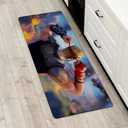 Entrance Hot Game Fortnites Front Door Doormat Non-slip Kitchen Rug Living Room Rugs Balcony Bathroom Foot Mat Floor Mats Carpet