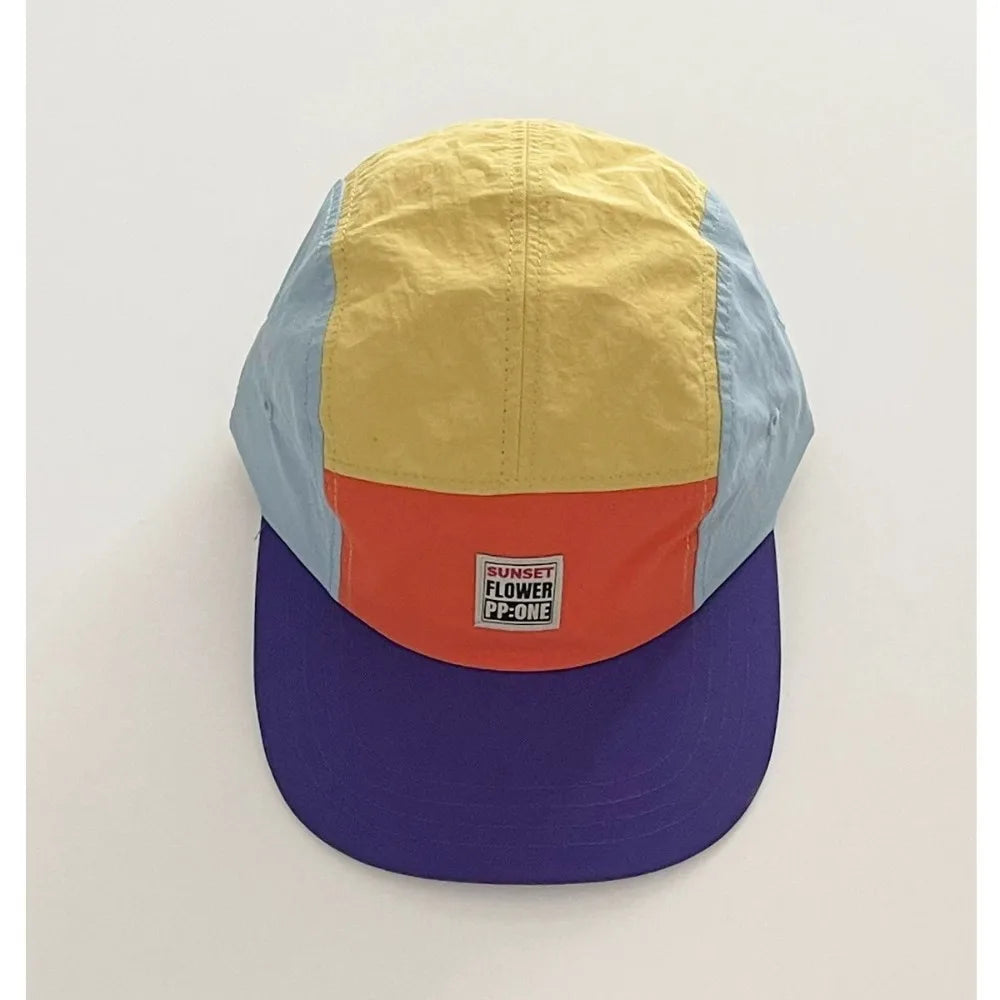 Retro Japanese Style Hip-hop Hats 5 Panel Thin Flat Brimmed Baseball Cap Quick-drying Breathable Sunscreen Hat Unisex