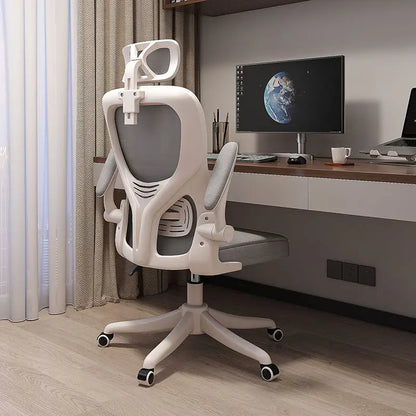 Nové otočné sieťované počítačové kreslo pre domácnosť, pohodlné ergonomické kreslo s nastaviteľnou výškou na dlhé sedenie, do internátu, kancelárie či pracovne, e-športové otočné kreslo