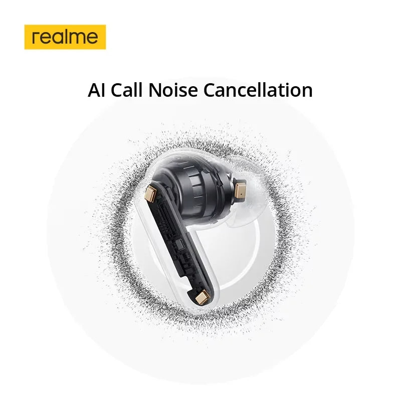 realme Buds Air 8 Pro Wireless Bluetooth 6.1 Earbuds – 55dB Active Noise Cancelling, LHDC 5.0, AI Translation, IP55 Waterproof TWS Earphones