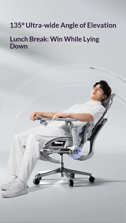 Cadeira de escritório em malha ergonómica, executiva, para computador e gaming, mobiliário moderno, giratória, com rodas e ajustável, Silla Gaming, cadeira ergonómica