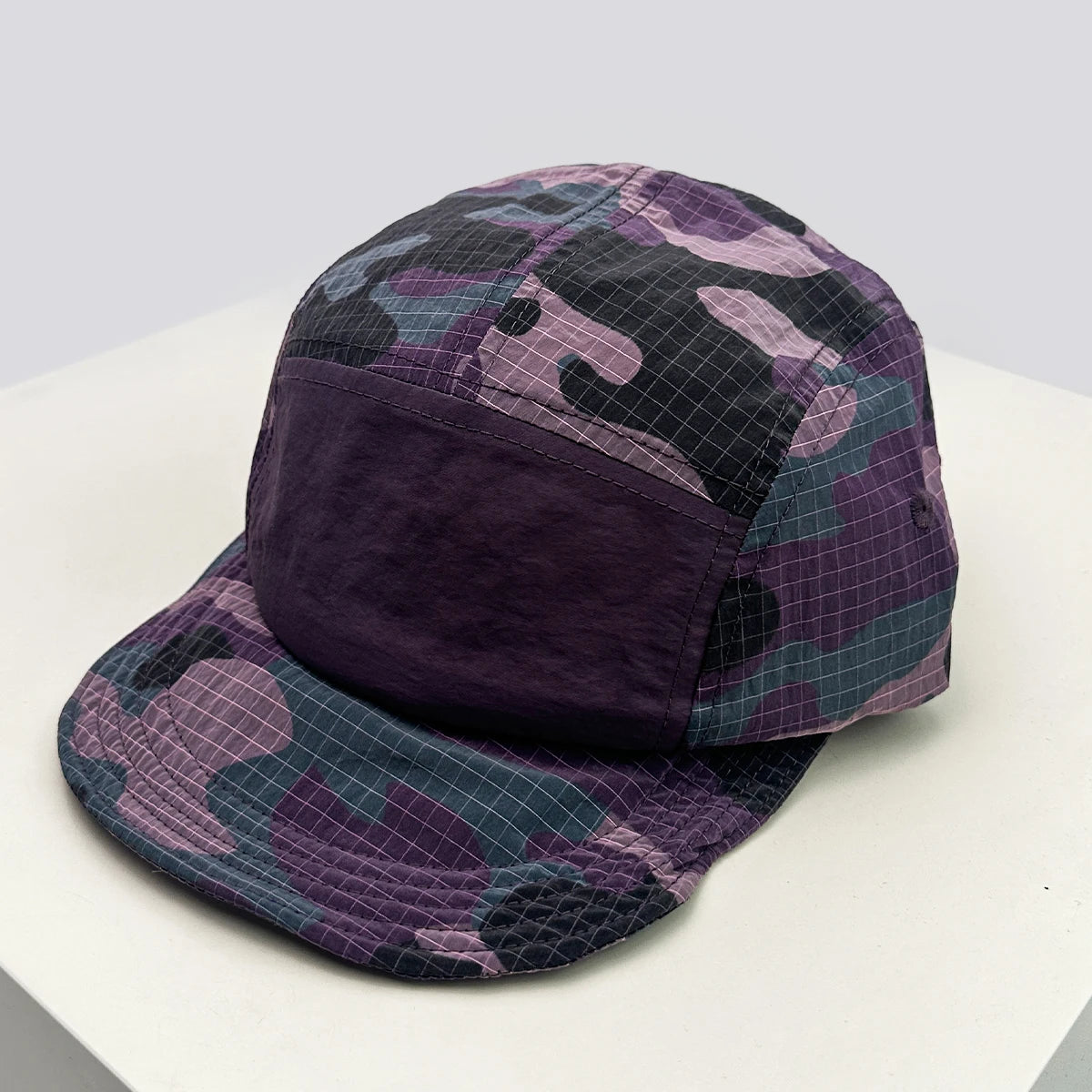 New Unisex CAMO Quick Drying Letter Embroidery Baseball Hats Sunshade Color Block Breathable Personal Peaked Caps Versatile ins